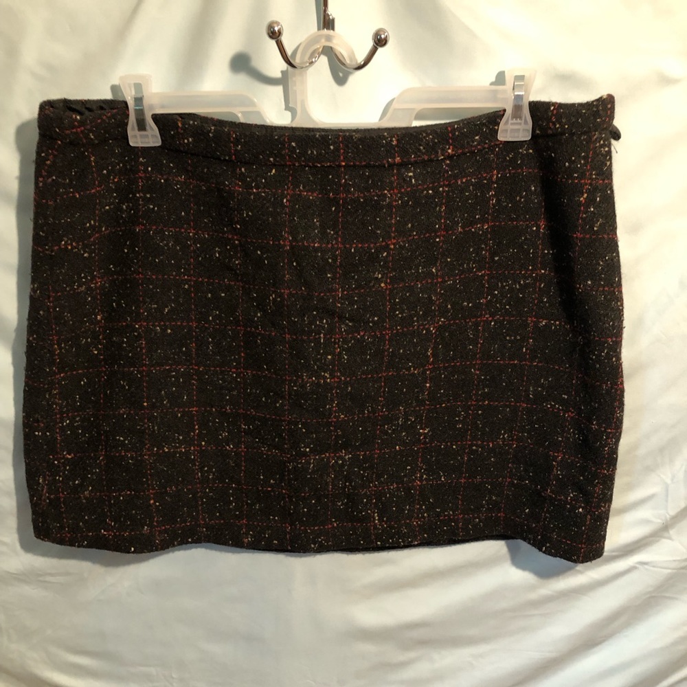 Vintage Old Navy Wool Blend Mini-Skirt
